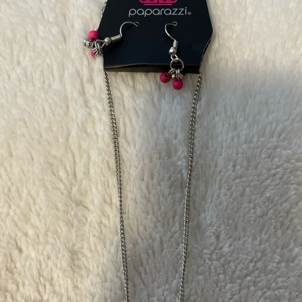 Desert Meadow Pink Necklace